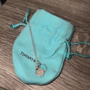 Return to Tiffany double heart tag